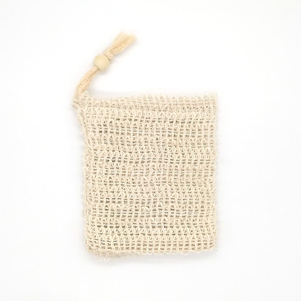 Nifty Natural Sisal Soup Pouch - Zero Waste Organic Soap Bag -Plastic