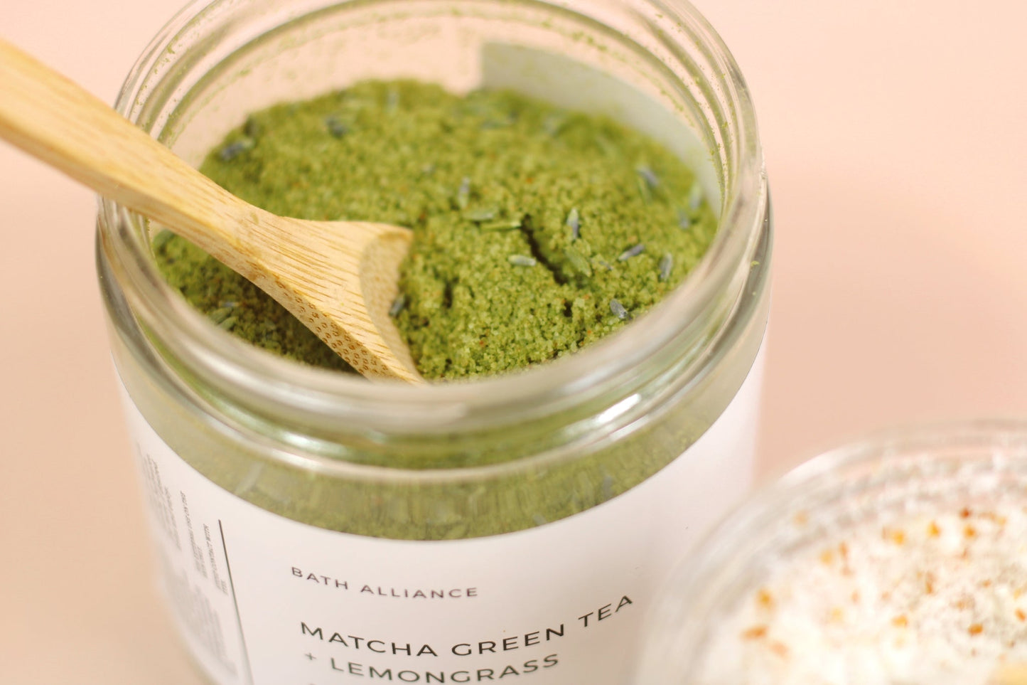 Matcha + Lemongrass Bath Soak – 16oz Rejuvenating Blend