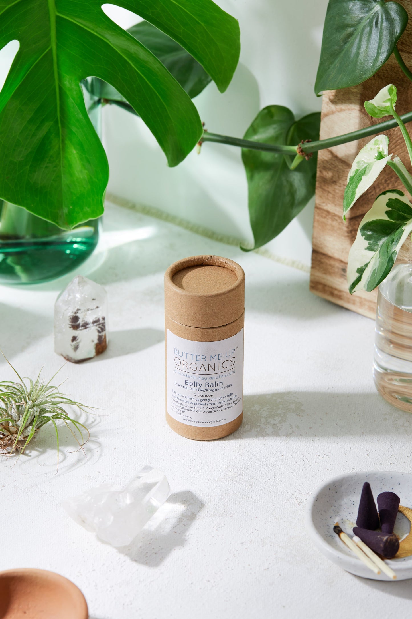 Organic Belly Balm – Stretch Mark Moisturizer for Pregnancy