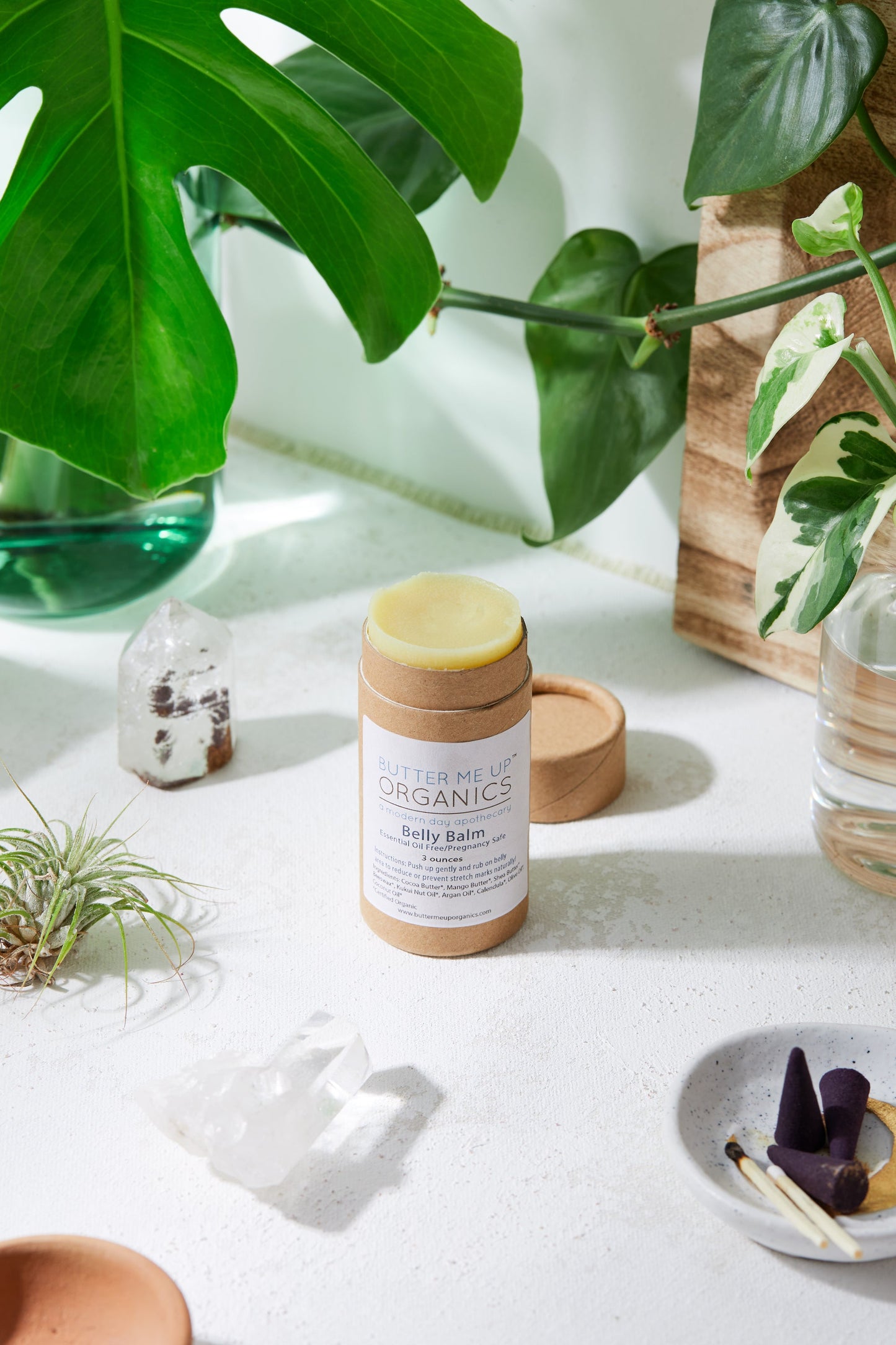 Organic Belly Balm – Stretch Mark Moisturizer for Pregnancy