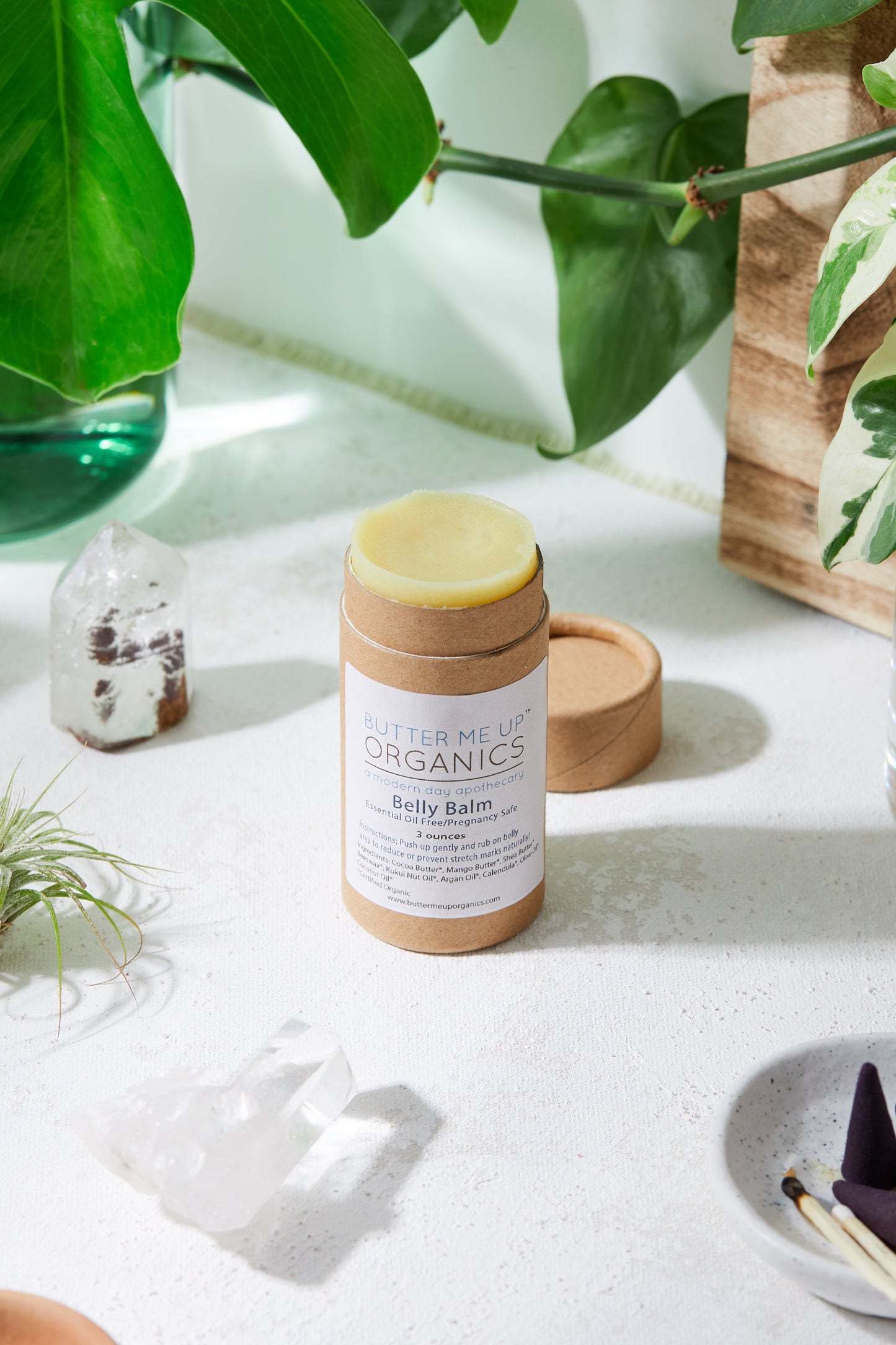 Organic Belly Balm – Stretch Mark Moisturizer for Pregnancy