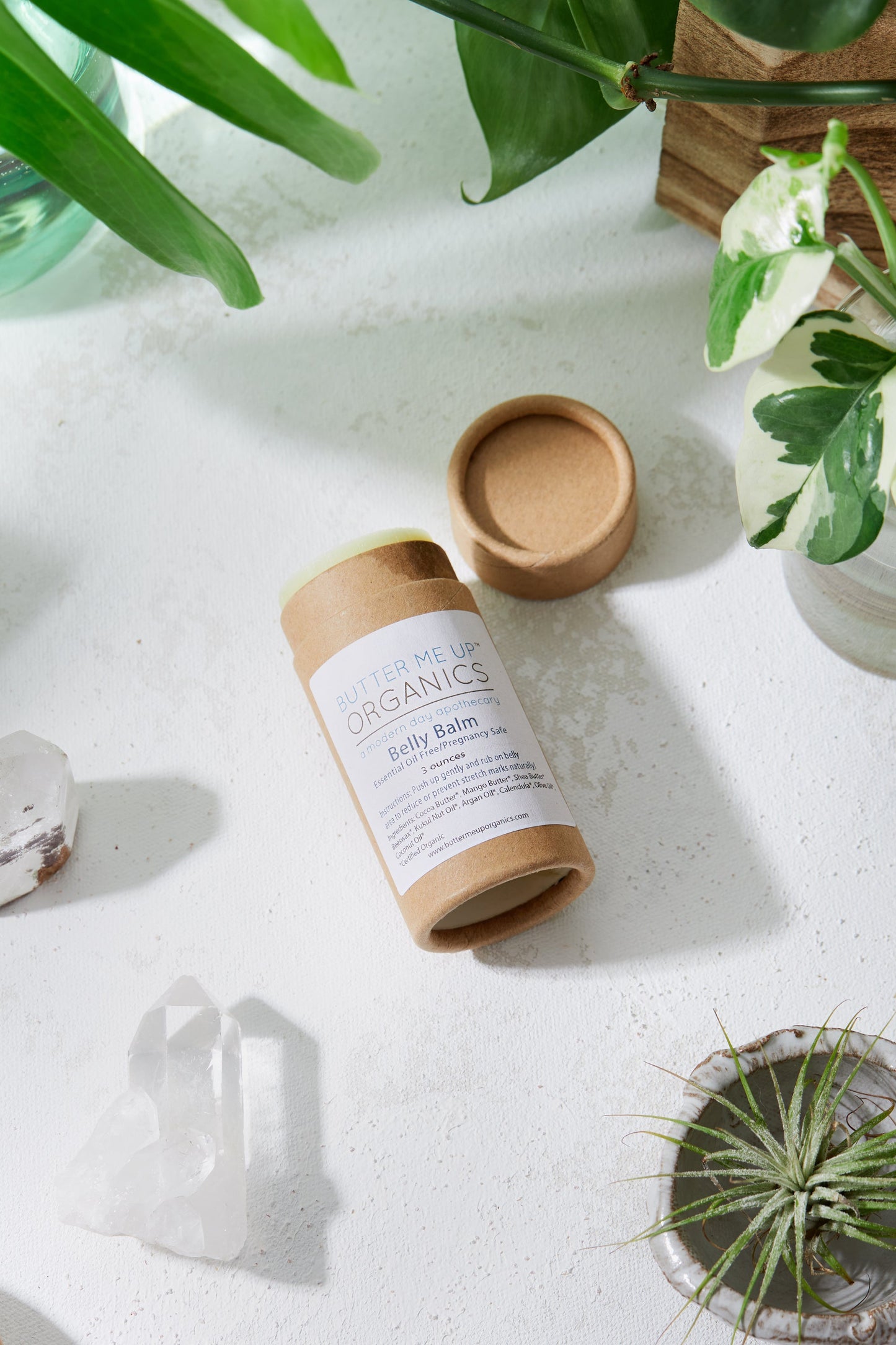 Organic Belly Balm – Stretch Mark Moisturizer for Pregnancy