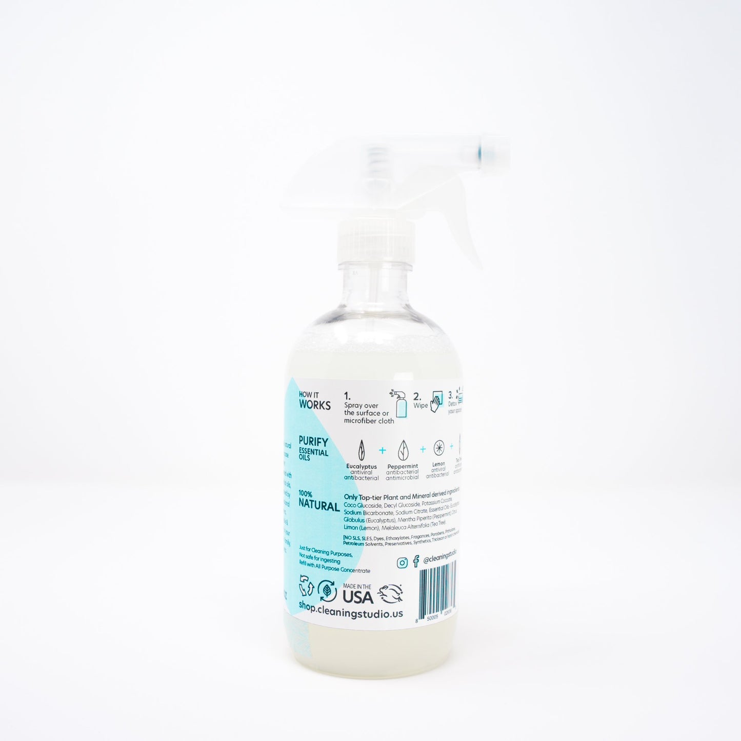 Surface Cleaner - Plastic Bottle (16oz)