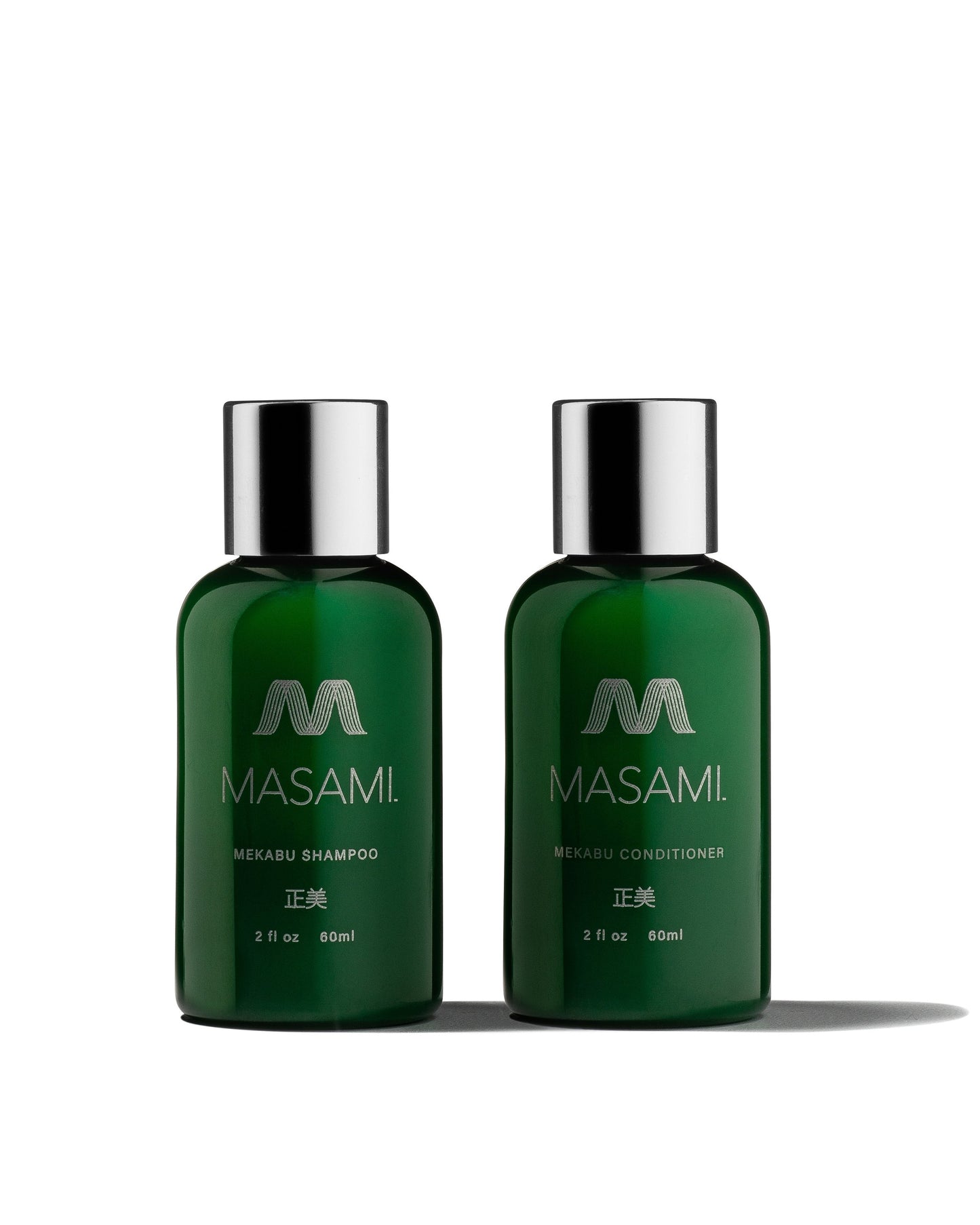 Mekabu Travel Shampoo & Conditioner Set – MASAMI