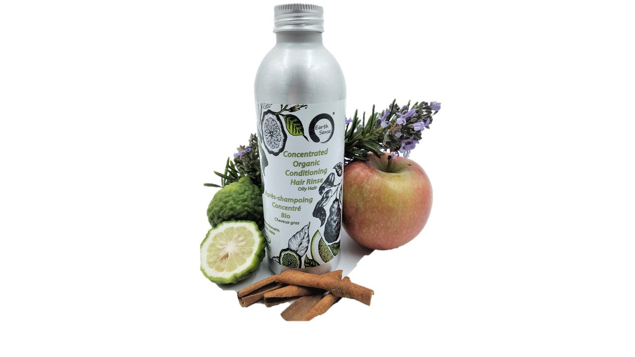 Organic Hair Care Duo Pack – Solid Shampoo & Vegan Rinse