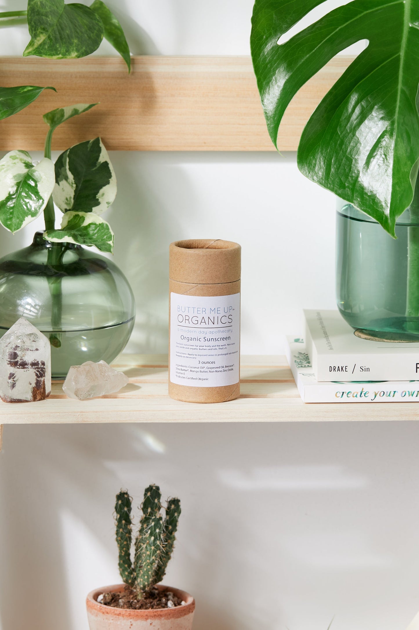 Natural SPF 45 Sunscreen with Non-Nano Zinc