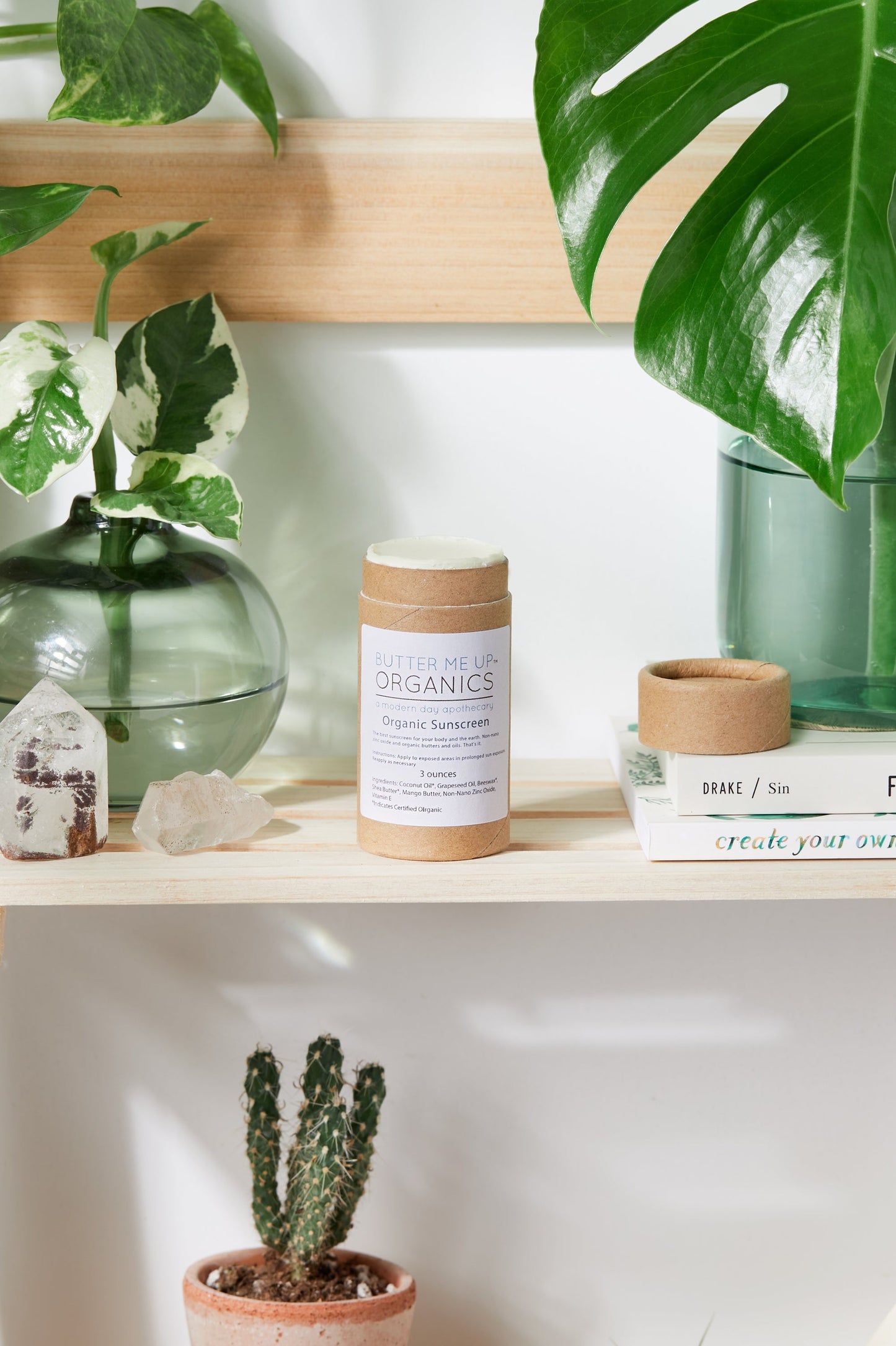 Natural SPF 45 Sunscreen with Non-Nano Zinc