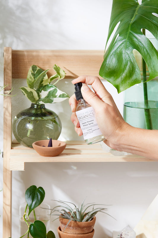 Organic Pillow Mist – Lavender, Chamomile & Cedarwood