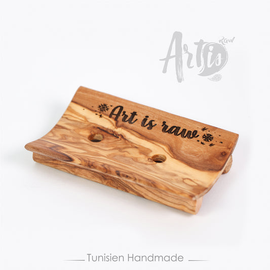 Olive Wood Soap Dish – My Quirky Bathroom Buddy
