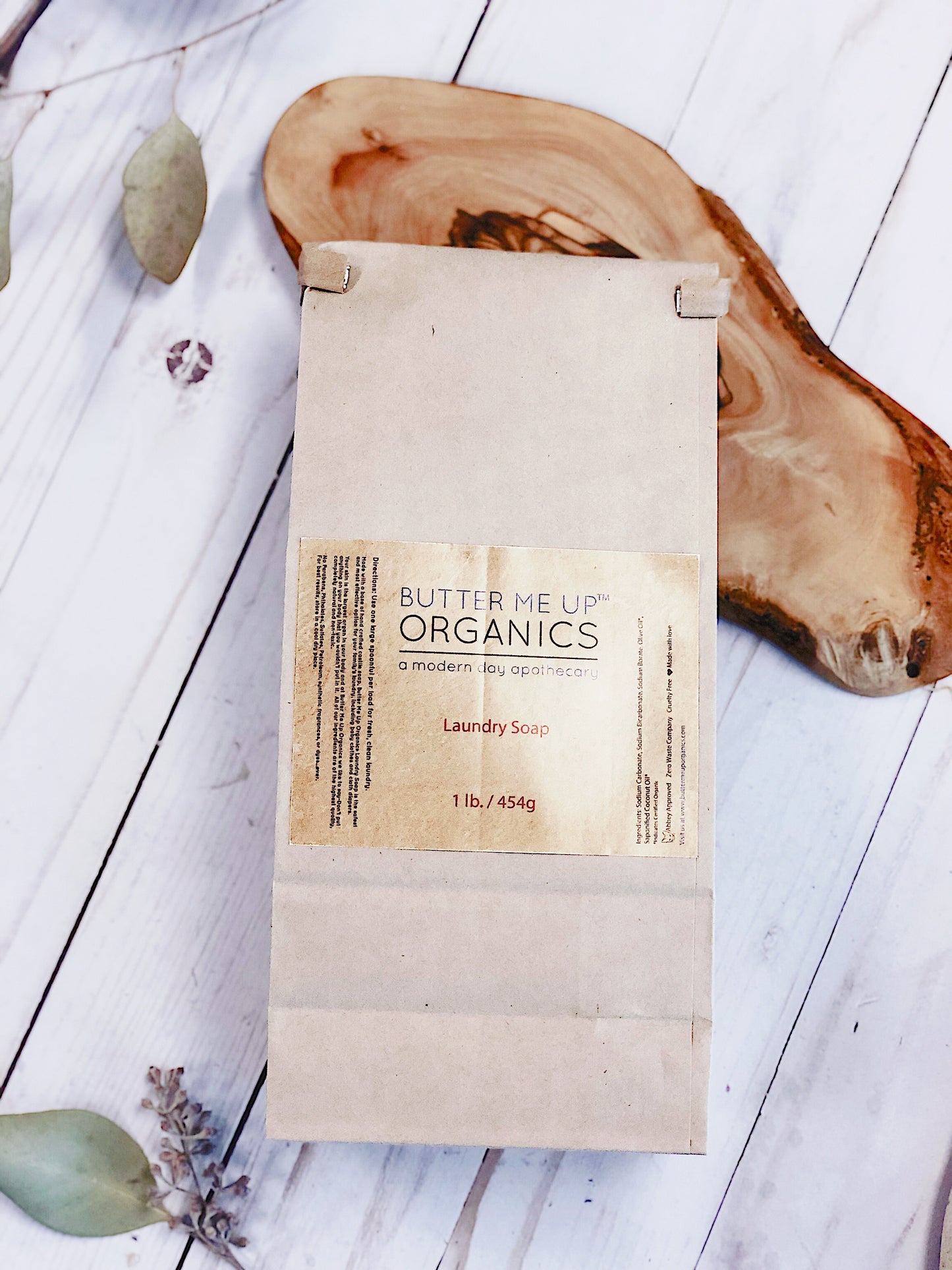 Natural Laundry Powder – Organic HE Safe Detergent