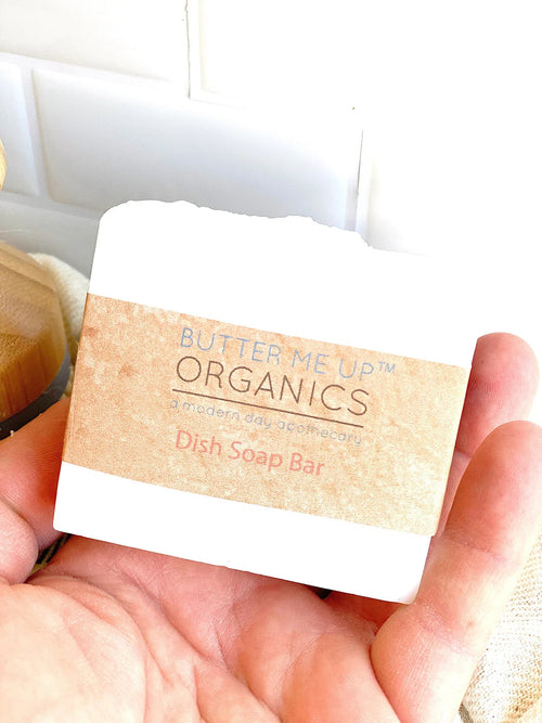 Solid Dish Soap Bar – Organic, Palm-Free & Long-Lasting