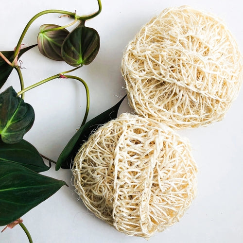 Sisal Deluxe Shower Sponge – Natural Body Exfoliator
