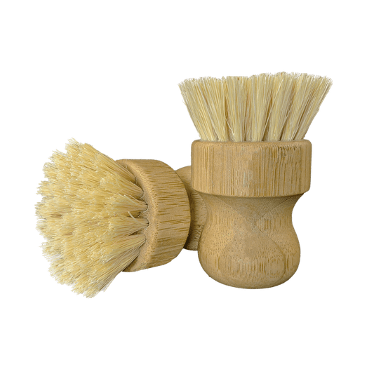 Eco-friendly fruit and veggie cleaning brush