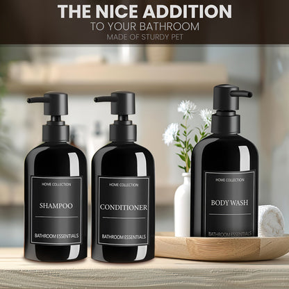 Elegant 3Piece Soap Dispenser Set Modern Bathroom Upgrade