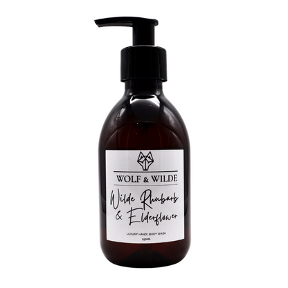 Wilde Rhubarb & Elderflower Liquid Soap – 250ML