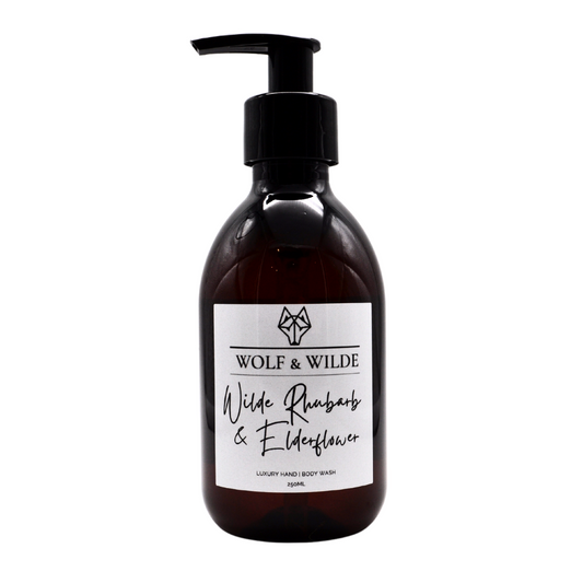 Wilde Rhubarb & Elderflower Liquid Soap – 250ML