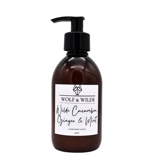 Wilde Cucumber, Ginger & Mint Body Lotion – 250ML