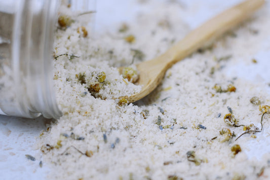 CHAMOMILE LAVENDER + COCONUT MILK BATH SOAK