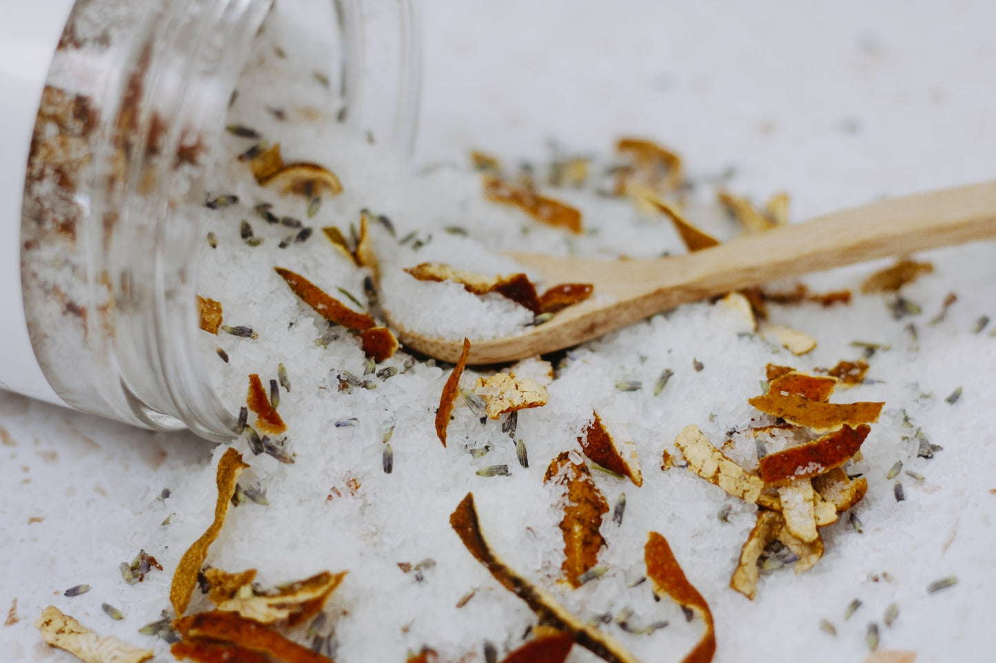 Lavender Orange Bath Soak – Natural Relaxation Blend