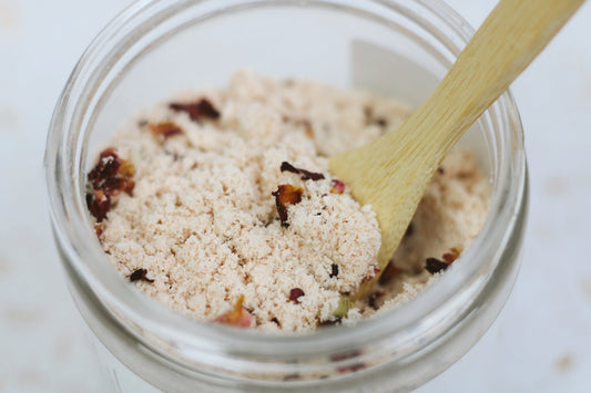 Rose Coconut Milk Bath Soak – 16oz Glass Jar