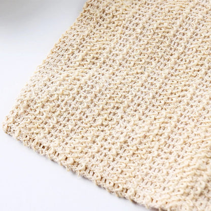 Natural Sisal Washcloth - Organic Zero Waste Plastic Free Exfoliate