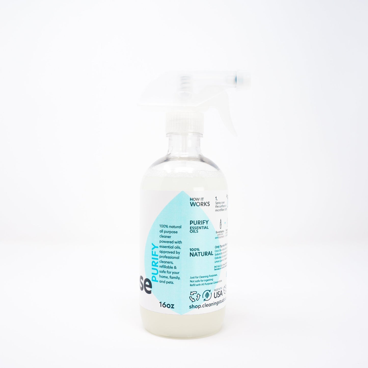 Surface Cleaner - Plastic Bottle (16oz)
