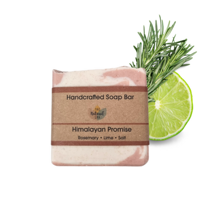 Himalayan promise Soap Bar - Rosemary Lime and Himalayan Pink Salt - 3