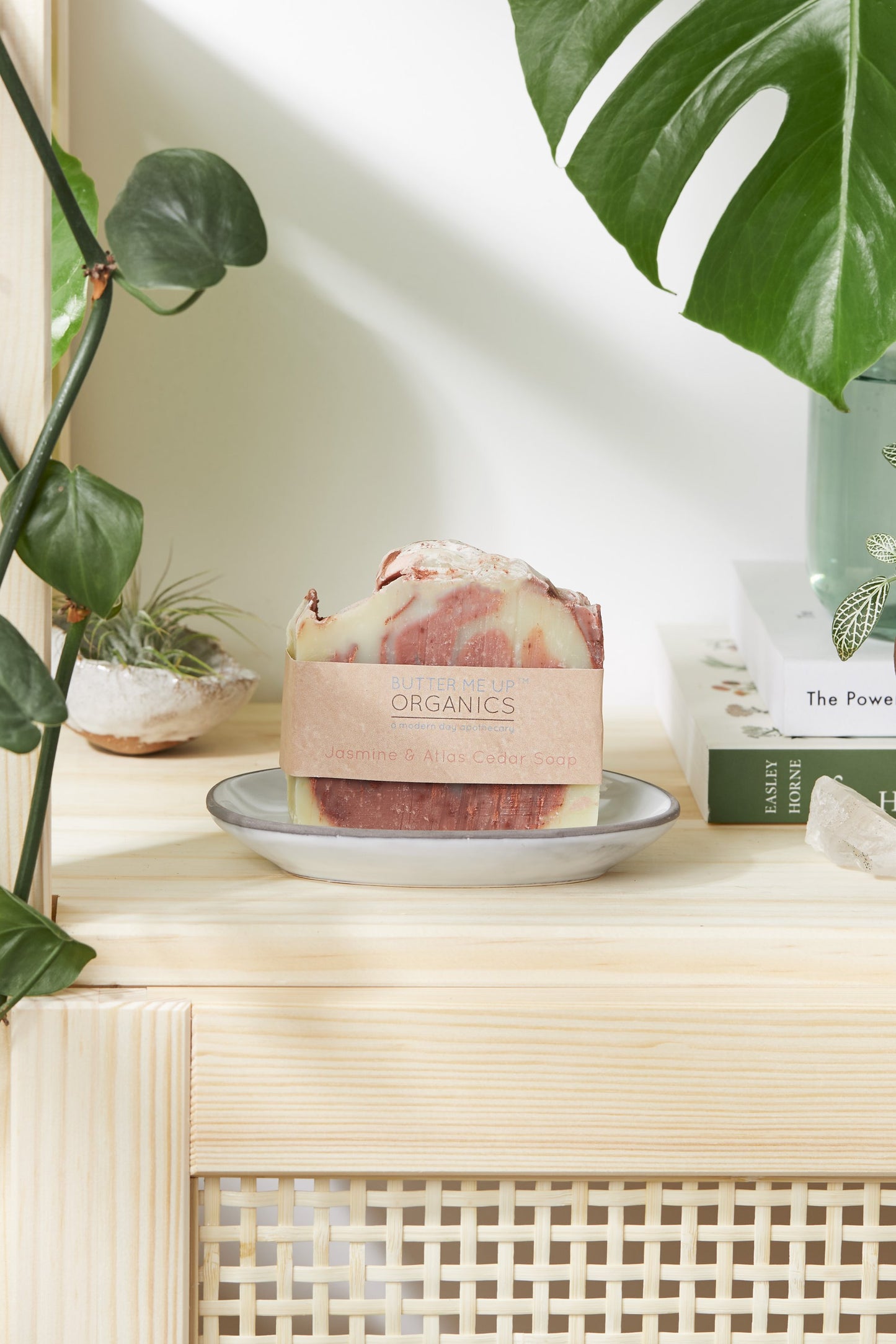 Jasmine, Cedar & Pine Organic Soap – Rose Clay Bar