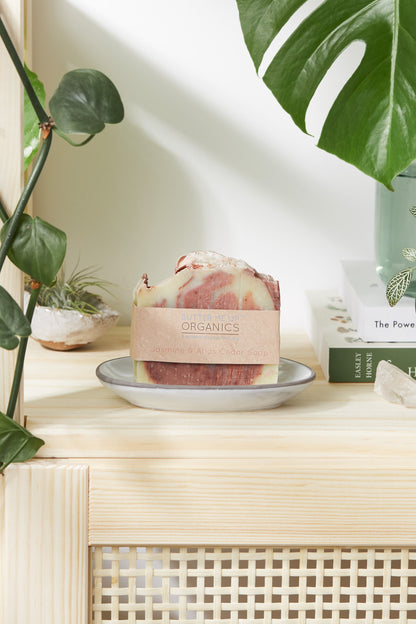 Jasmine, Cedar & Pine Organic Soap – Rose Clay Bar