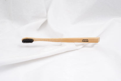Plastic-free toothbrush for zero waste oral care
