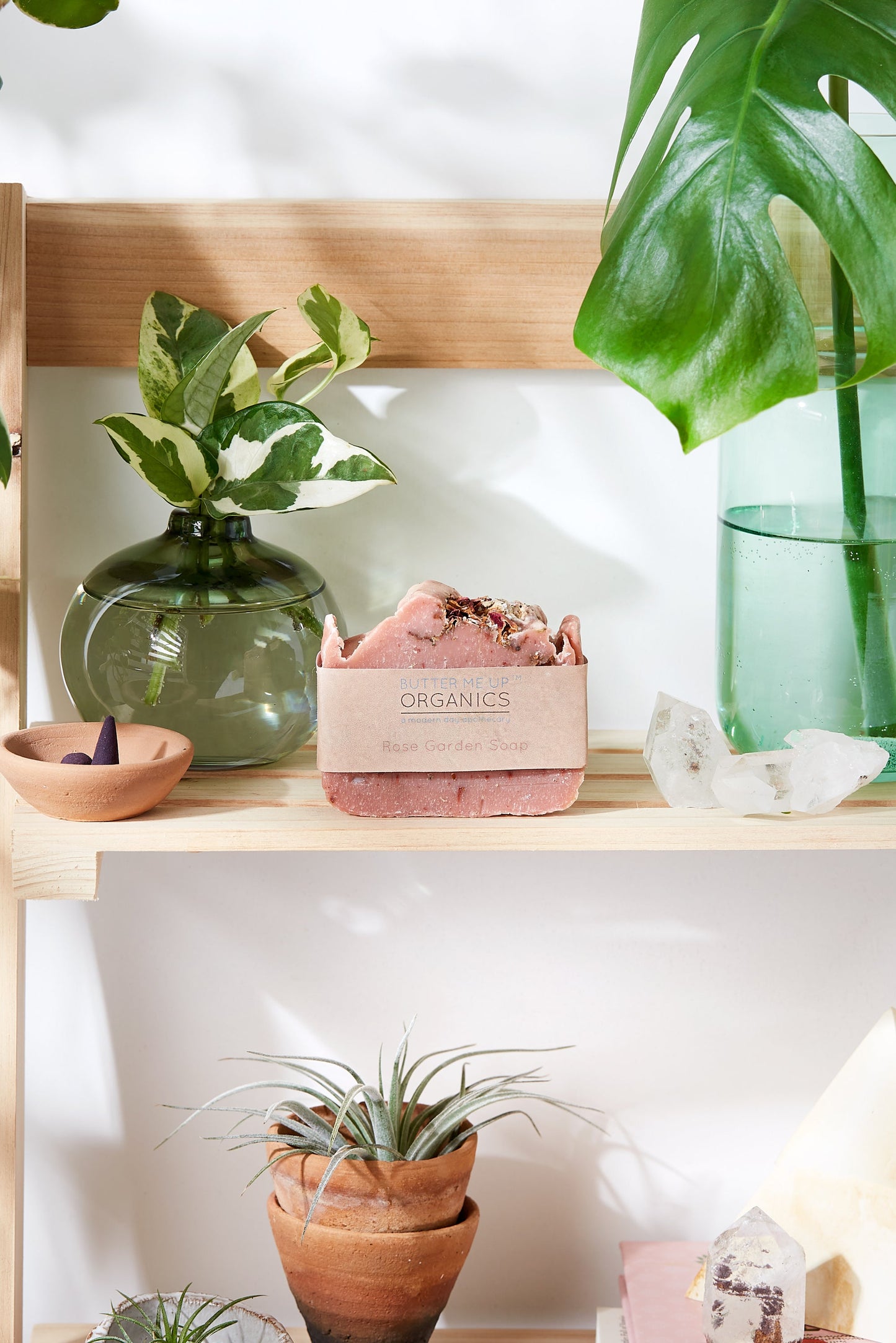 Rose Garden Vegan Soap Bar – Organic & Palm-Free