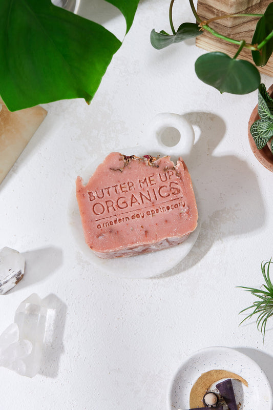 Rose Garden Vegan Soap Bar – Organic & Palm-Free