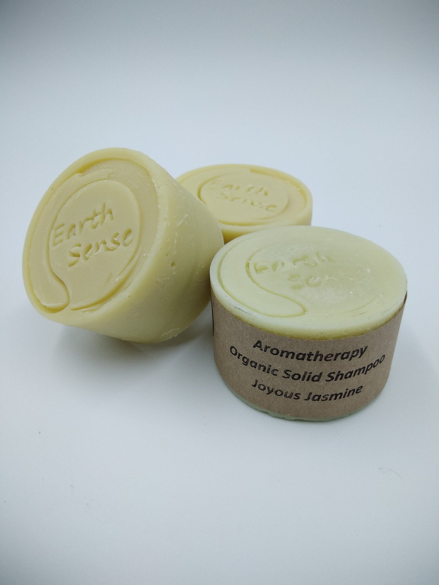 Organic Certified Balancing Solid Shampoo - Jasmine - Normal & all