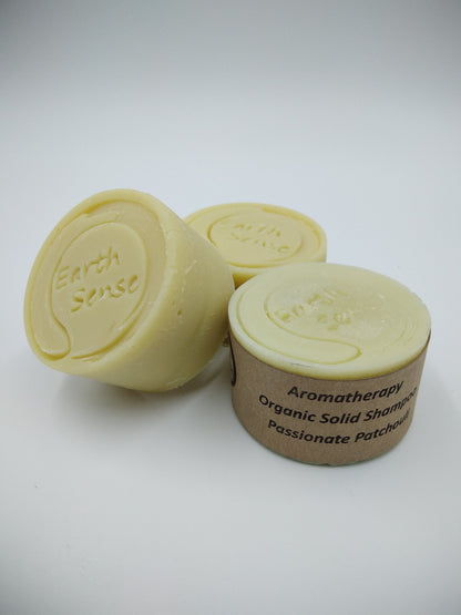 Organic Certified Balancing Solid Shampoo - Patchouli - Oily & all