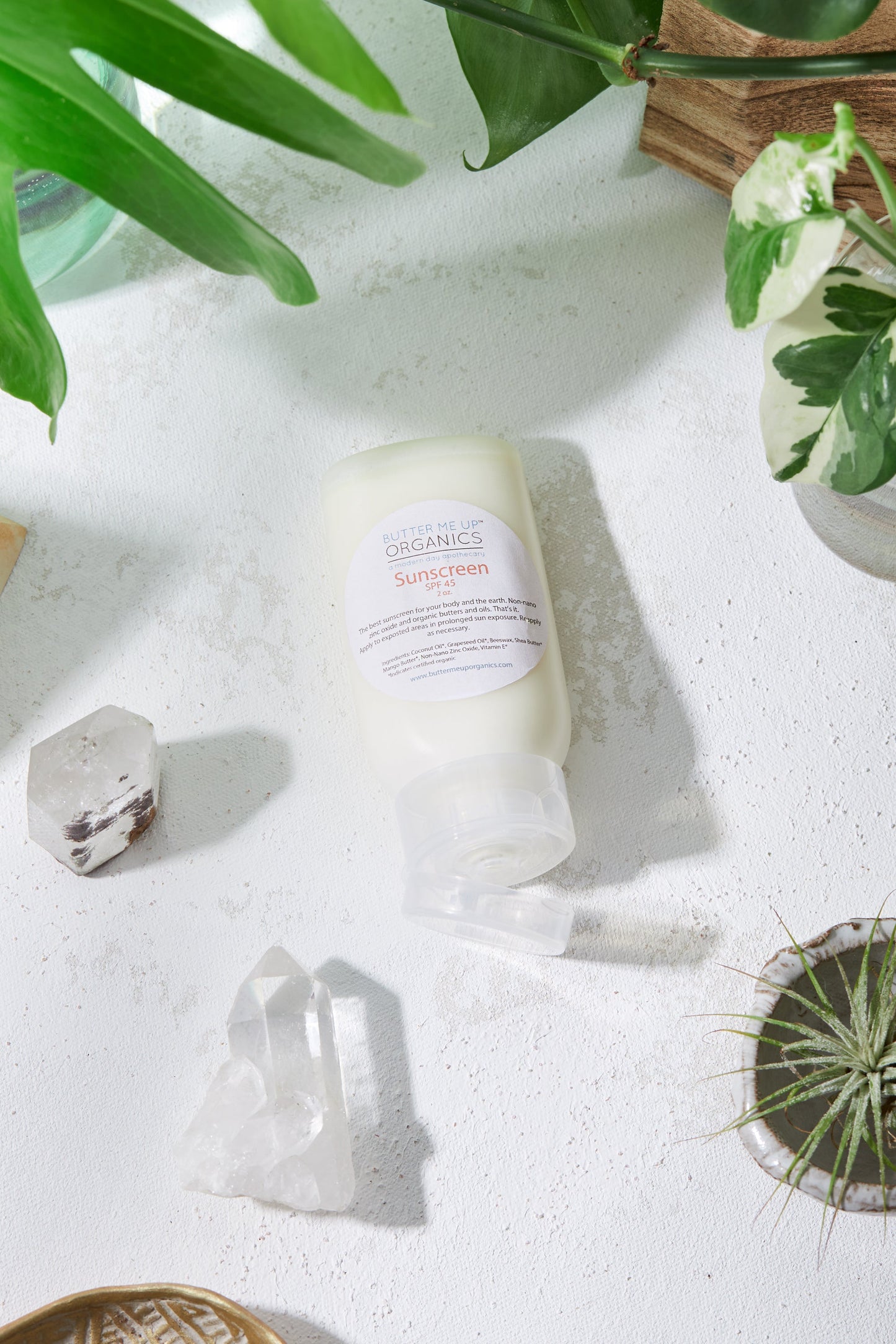 Natural SPF 45 Sunscreen with Non-Nano Zinc