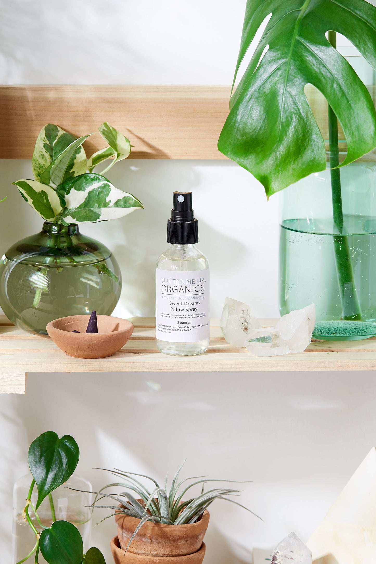 Organic Pillow Mist – Lavender, Chamomile & Cedarwood