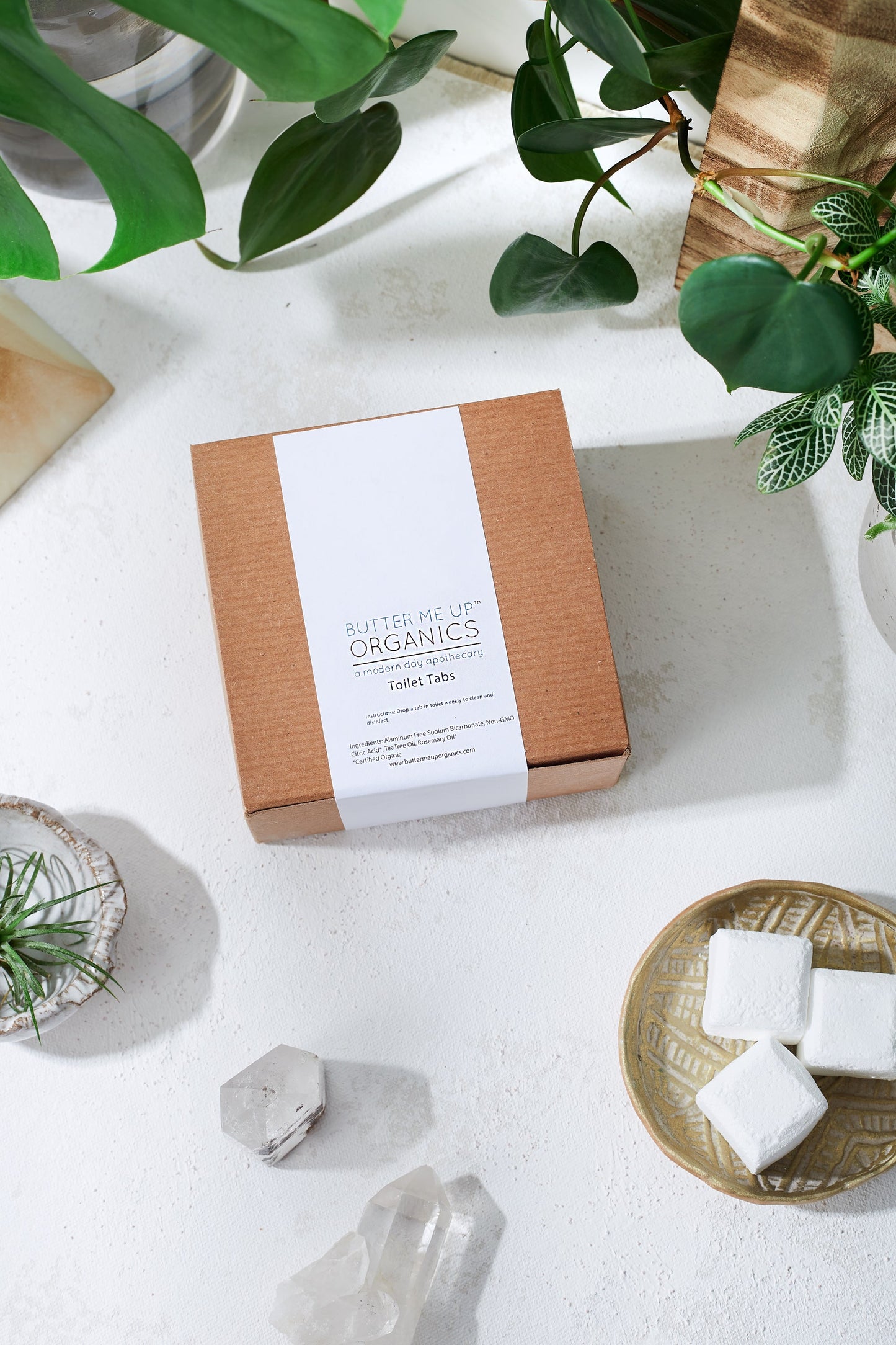 Natural Toilet Cleaning Tabs | Organic Fresh Scent