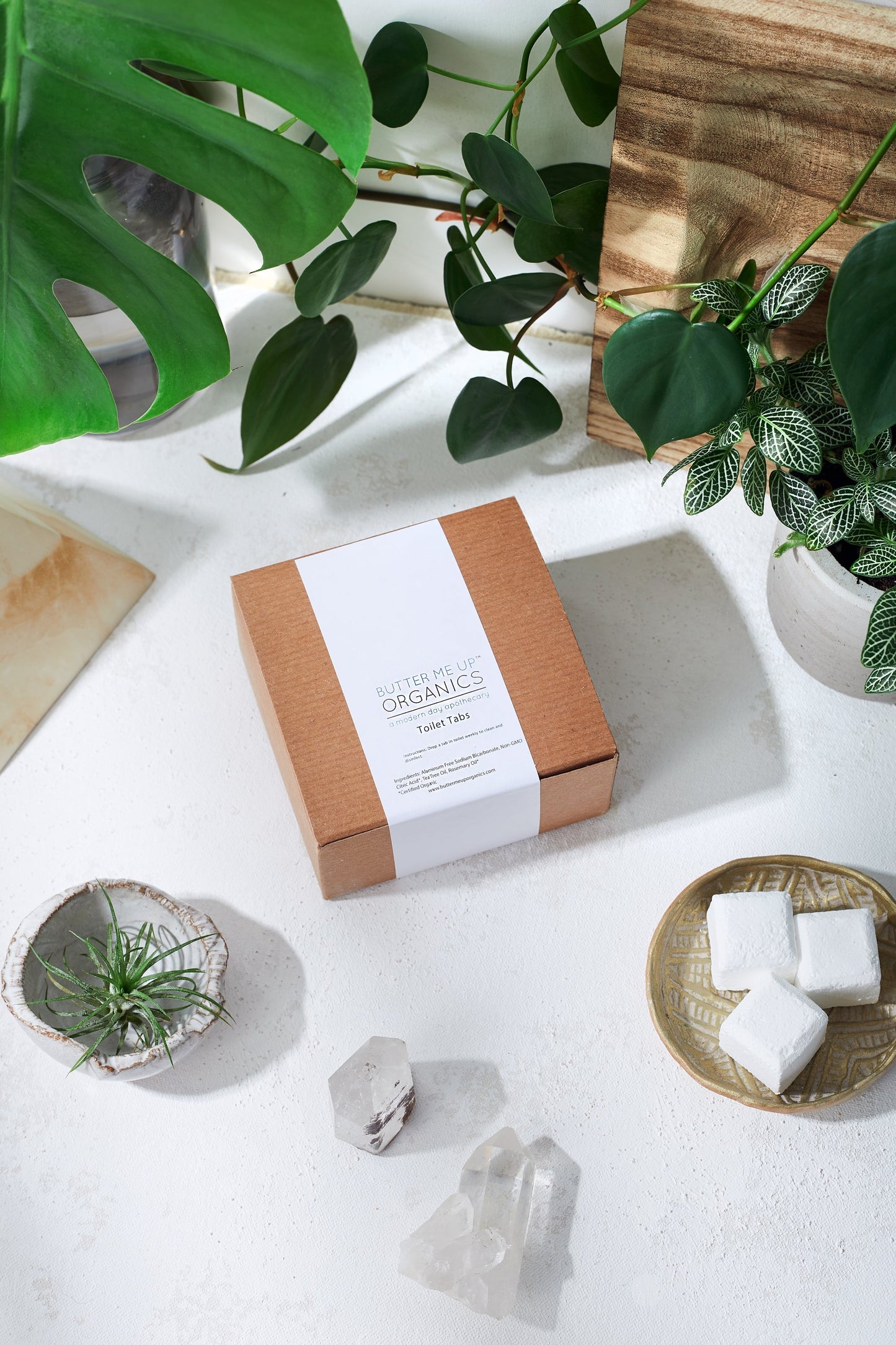 Natural Toilet Cleaning Tabs | Organic Fresh Scent