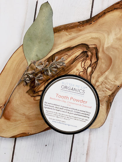 Herbal activated charcoal tooth powder for oral care