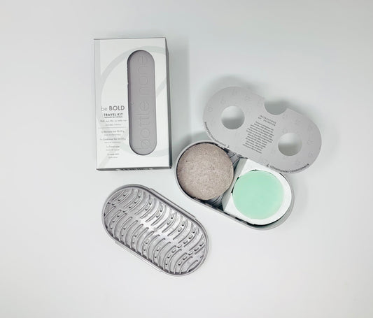 ~THICK/DRY/CURLY HAIR- be BOLD Travel/Soap Dish Set
