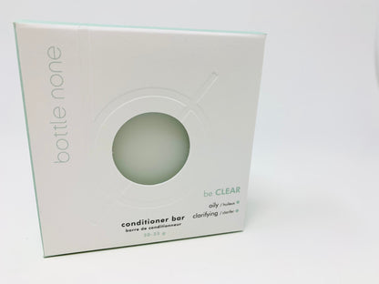 be CLEAR Conditioner Bar Boxed 30-35g SRP $18