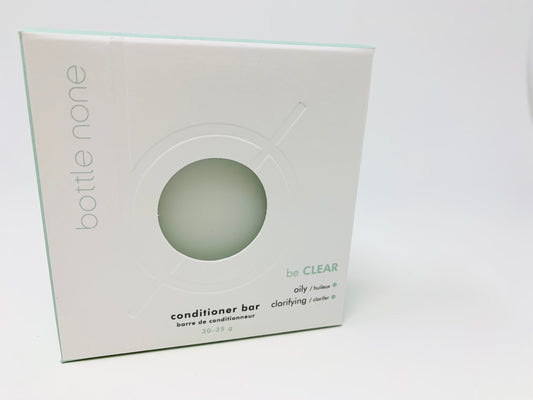 be CLEAR Conditioner Bar Boxed 30-35g SRP $18