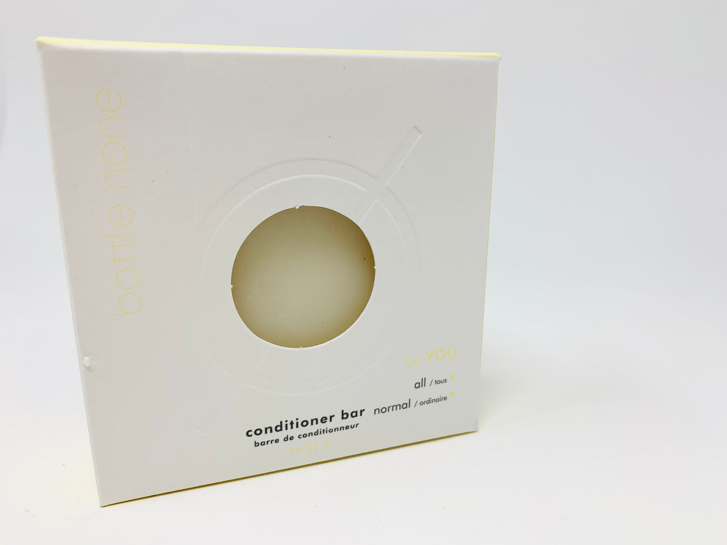 be YOU Conditioner Bar Boxed 30-35g SRP $15