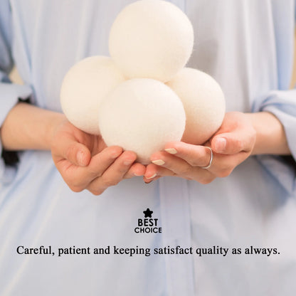 (3 Pack) Wool Dryer Balls Organic XL 6 Balls per Pack by , save Time,Money,Energy.