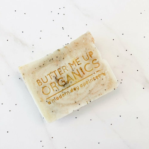 Lemon Poppyseed Exfoliating Soap – Vegan & Palm-Free