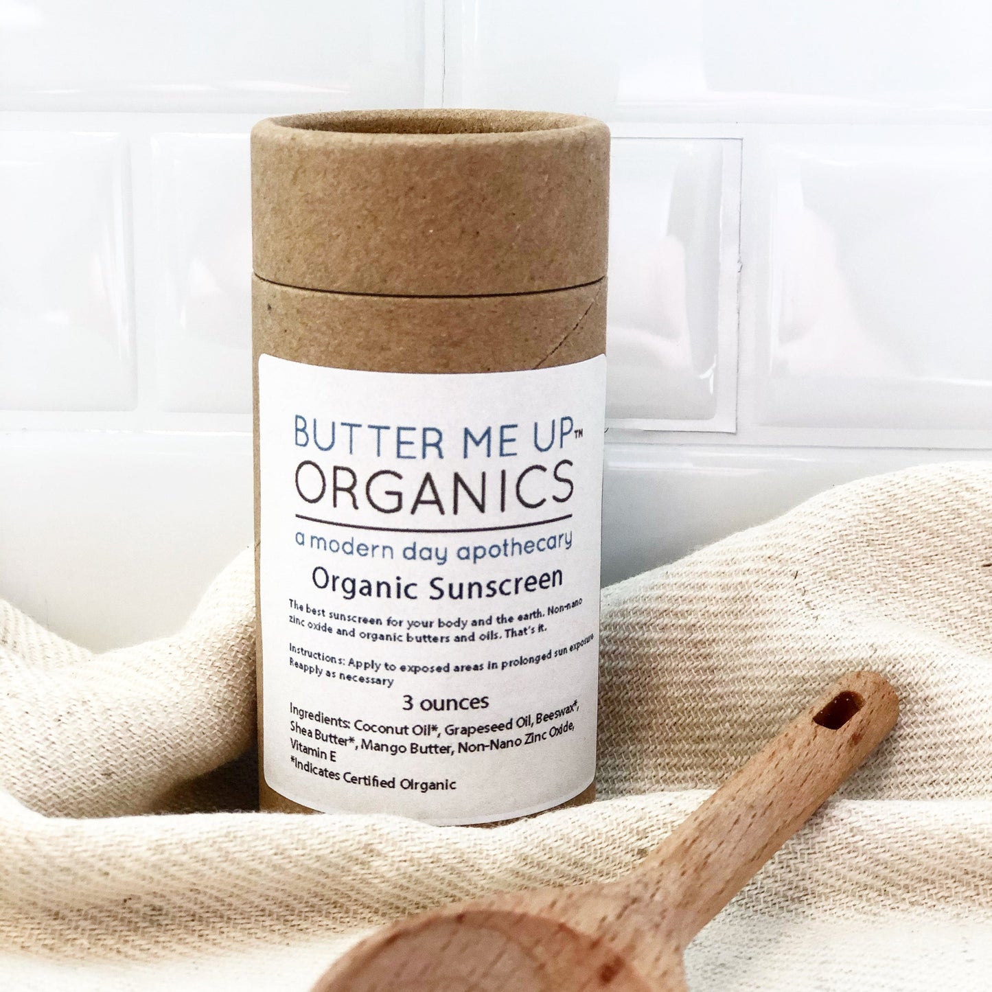 Natural SPF 45 Sunscreen with Non-Nano Zinc