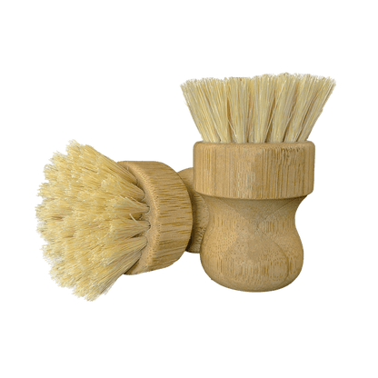 Eco-friendly fruit and veggie cleaning brush